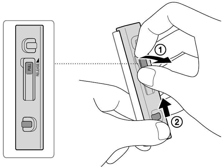 Sony - RMT-NWS20 - Comment retirer la fixation pour câble Comment retirer la fixation pour câble