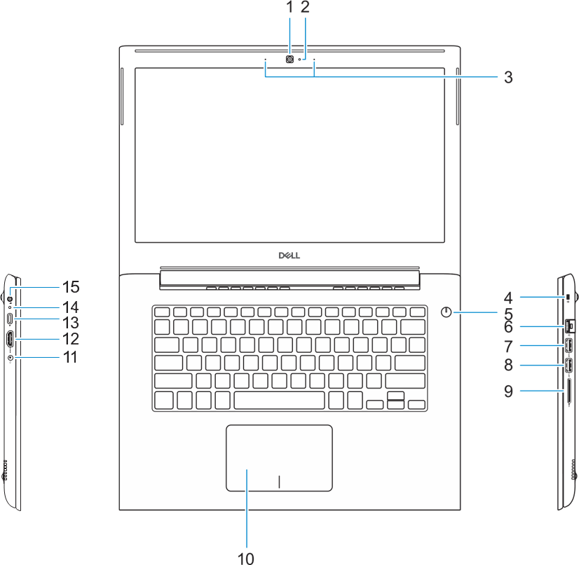 Dell - Vostro 5471 P88G - Caractéristiques - Partie 1 Caractéristiques - Partie 1