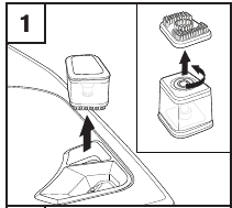 UTILISATION DE LA BROSSE DE PR&Eacute;TRAITEMENT DE TISSU &Eacute;tape 1