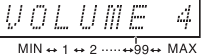 Contr&ocirc;le du volume