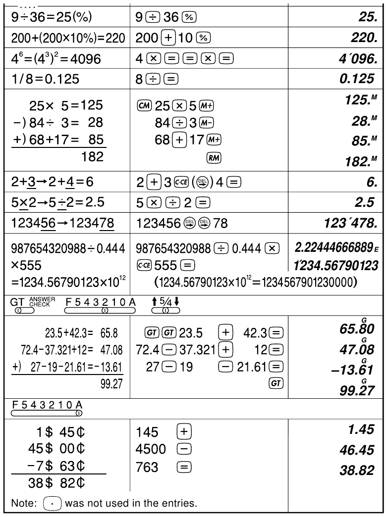 CALCULS DE BASE - Partie 2