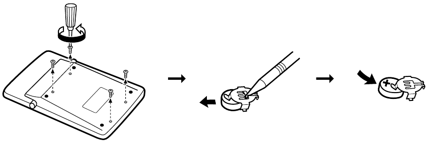REMPLACEMENT DE LA BATTERIE