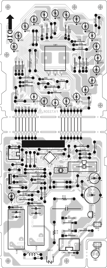 SCH&Eacute;MAS DE CIRCUITS - Carte de Circuits Imprim&eacute;s