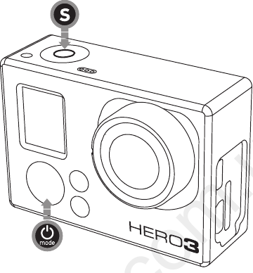 Manuel de la GoPro HERO3 WHITE EDITION | ManualsLib