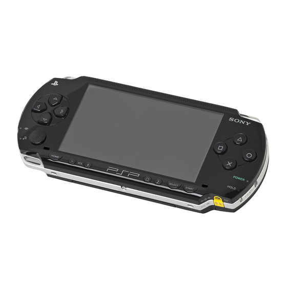 Psp Reference SONY PSP-2001 GUIDE DE RÉFÉRENCE RAPIDE Télécharger le Pdf | ManualsLib