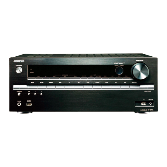 Onkyo HT-R993 Manuels