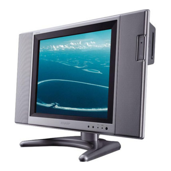 Sharp AQUOS LC-15B5E Manuels