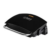 George Foreman GR236CTB Mode D'emploi