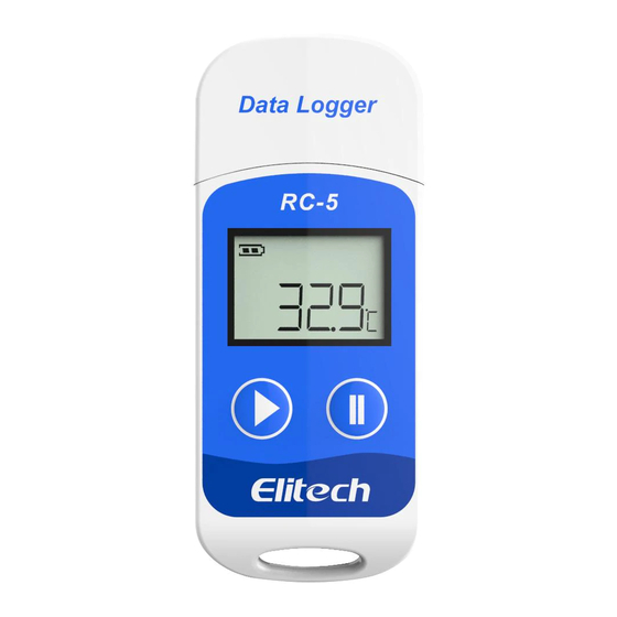 ELITECH RC-5 MODE D'EMPLOI Télécharger le Pdf | ManualsLib