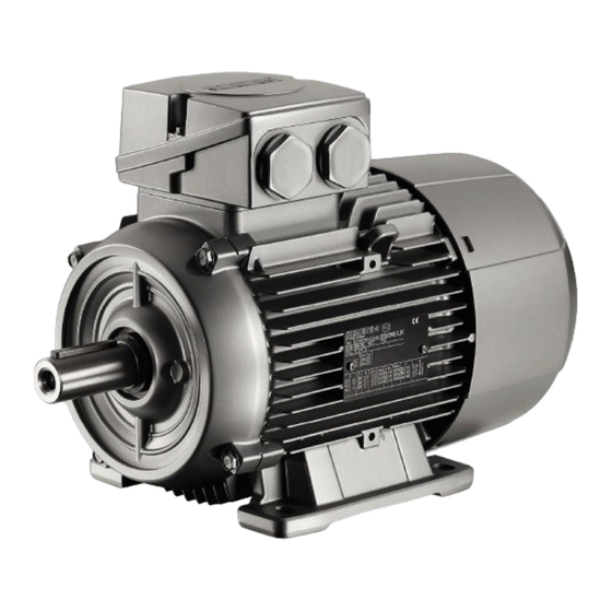 Siemens SIMOTICS GP Manuels