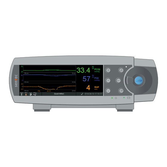 Sentec Tco2 Wire SENTEC TCPCO2 MODE D'EMPLOI Télécharger le Pdf | ManualsLib