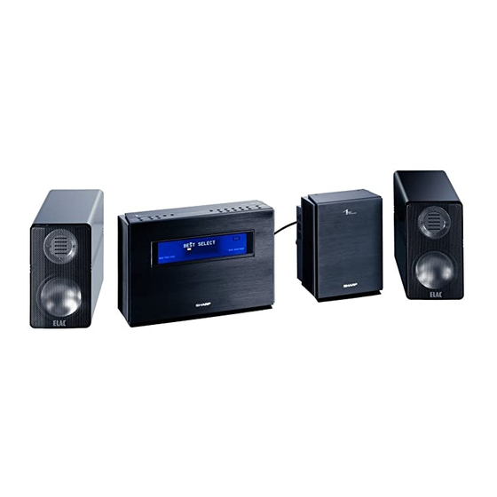 Sharp SD-SG11 Manuels