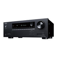 Onkyo TX-SR494 Mode D'emploi