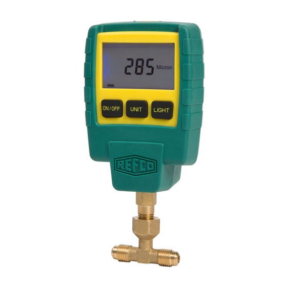 Refco REFVAC Manuels