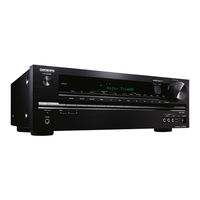 Onkyo TX-NR535 Mode D'emploi Base