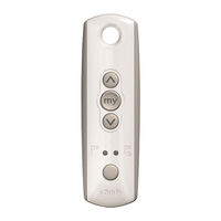 Somfy Telis Soliris RTS Notice D'installation Et D'utilisation