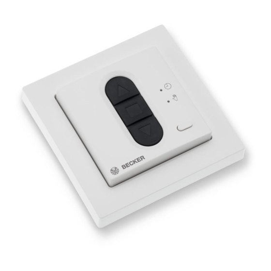 Becker Centronic EasyControl MC611 Manuels