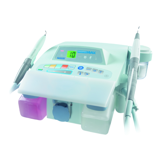 Satelec ProphyMax Manuels