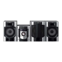 Sony GENEZI MHC-GNX660 Mode D'emploi