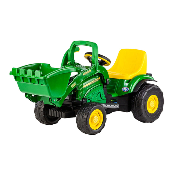 Peg-Perego BACKHOE LOADER Manuels