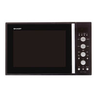 Sharp R-931 BKW Mode D'emploi Avec Livre De Recettes