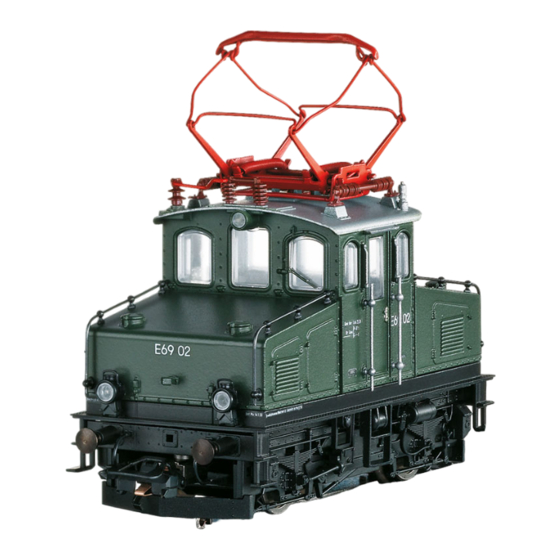 marklin E 69 Serie Manuels