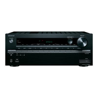 Onkyo TX-NR646 Mode D'emploi Base