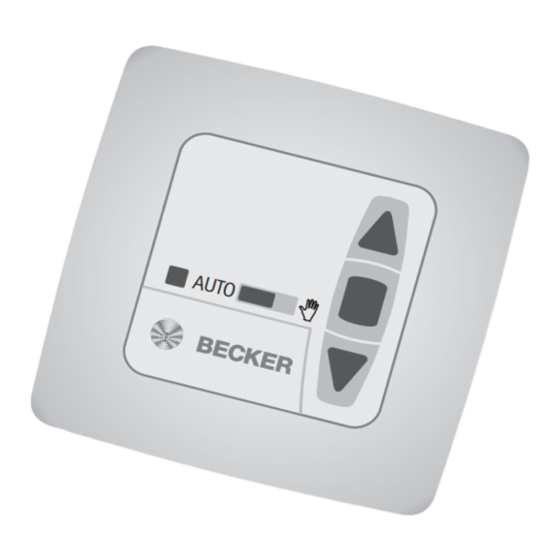 Becker Centronic UnitControl UCR520 Manuels