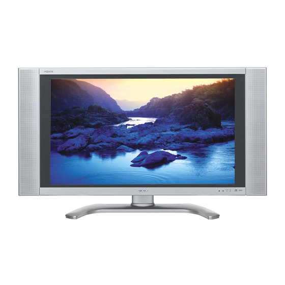 Sharp LC-26DA5U Manuels