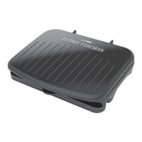 George Foreman GRS075 Serie Mode D'emploi