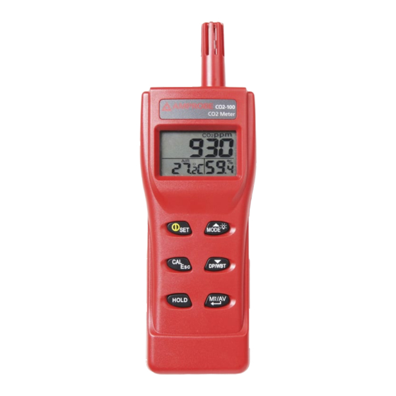 Amprobe CO2-100 Manuels