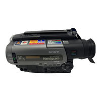 Sony Handycam Video 8 Série Mode D'emploi