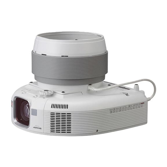 Sharp AN-SV100T Manuels