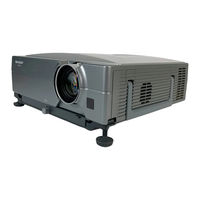 Sharp XG-C430X Manuel De Configuration