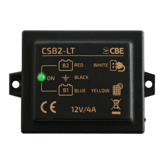 CBE CSB2-LT INSTRUCTIONS D'EMPLOI Télécharger le Pdf | ManualsLib
